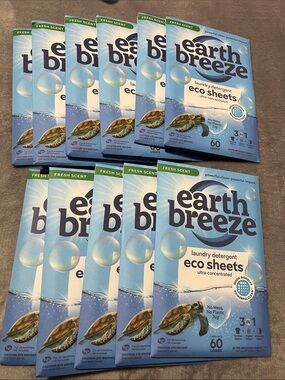Eco Sheets Laundry Detergent - Fresh Scent (Blue)